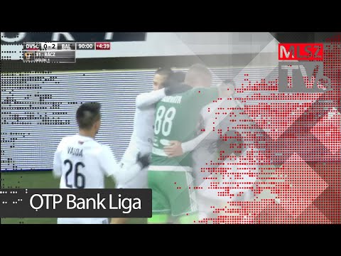 Rácz Ferenc gólja a DVSC - Balmaz Kamilla Gyógyfürdő mérkőzésen