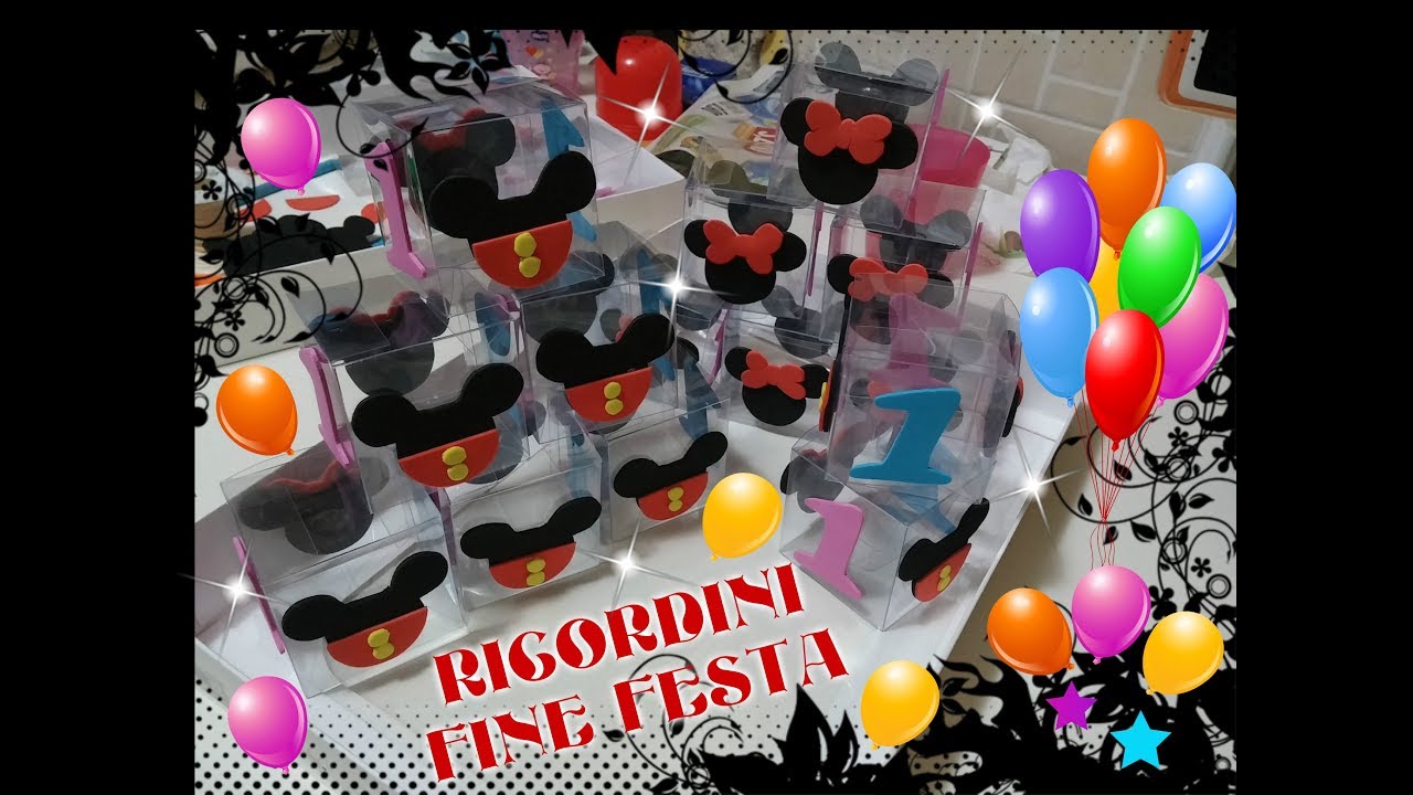 Regalini fine festa fai da te!!!