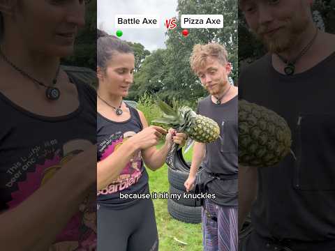 Husband vs Wife Axe Off