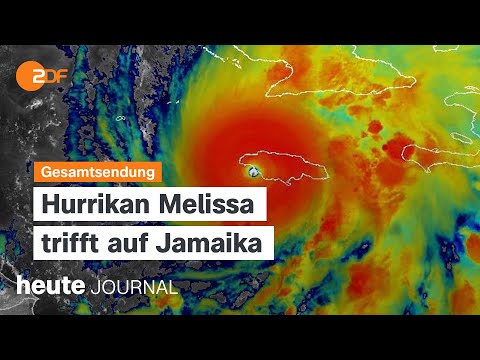 heute journal 28.10.2025: Netanjahu ordnet neue Gaza-Angriffe an, Hurrikan "Melissa" trifft Jamaika