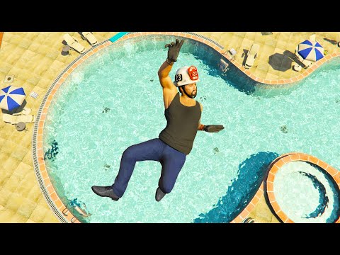 GTA 5 Funny/Crazy Jump Compilation #7 (GTA V Fails Funny Moments)