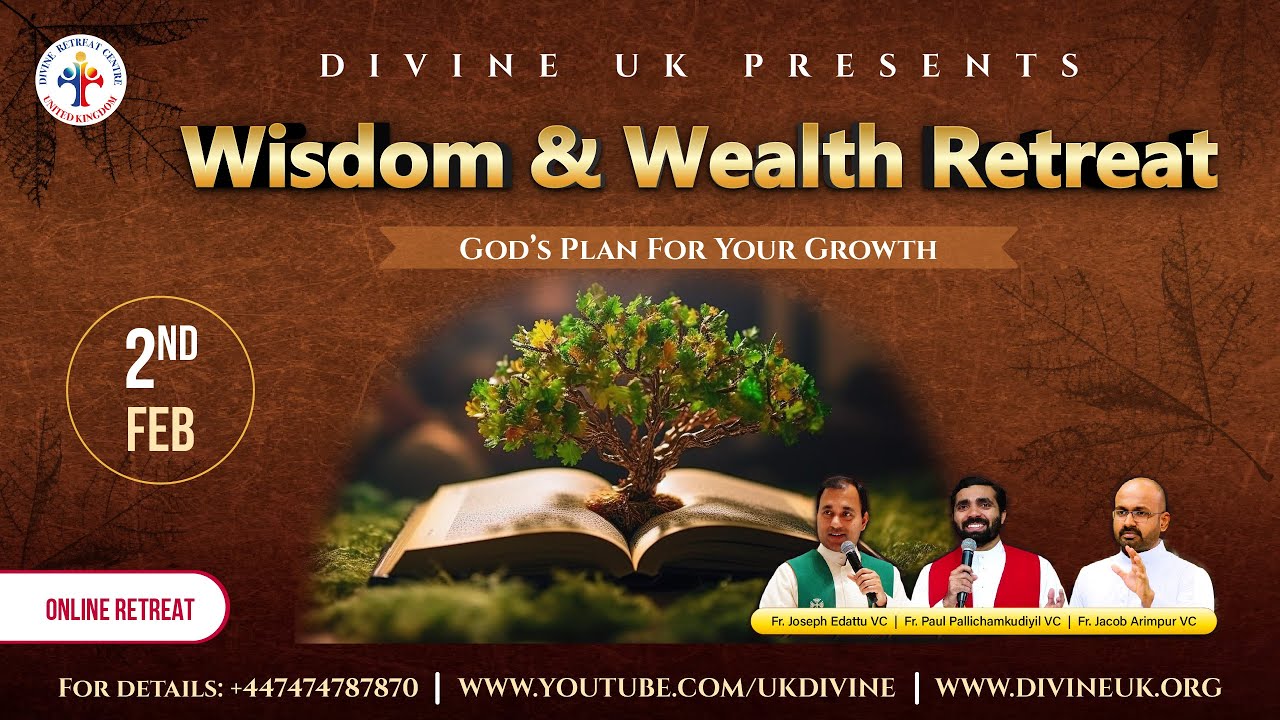 (LIVE) Wisdom and Wealth Retreat (2 February 2025) Divine UK