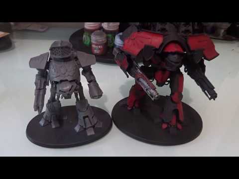 Adeptus Titanicus: Reaver Titan Unboxing and Model Review