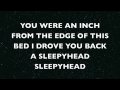 Sleepyhead- Passion Pit Lyrics