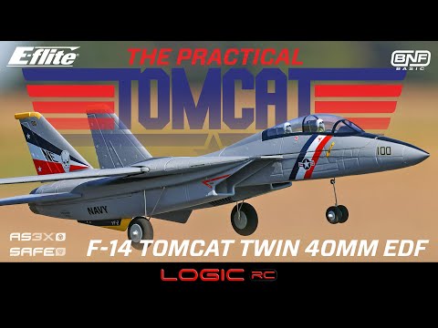 E-Flite F-14 Tomcat Twin 40mm EDF BNF Basic