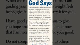 ✝️ God Says - You Are More Than Enough