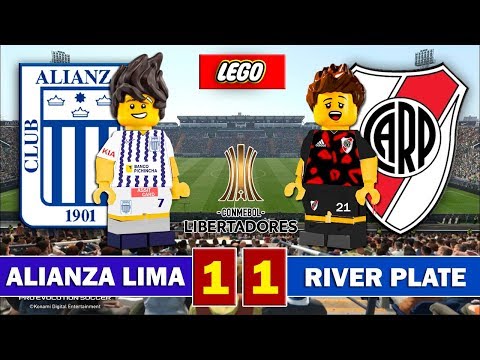 Alianza Lima 1 - 1 River Plate - LEGO - Copa Libertadores 2019 - Resumen y Goles - Stop Motion