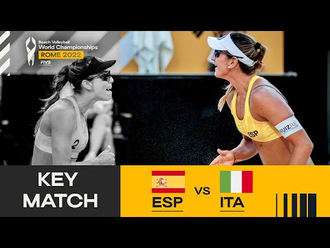 Carro/Lobato 🇪🇸 vs. Menegatti/Gottardi 🇮🇹 - Pool Play Highlights Rome 2022 #BeachWorldChamps