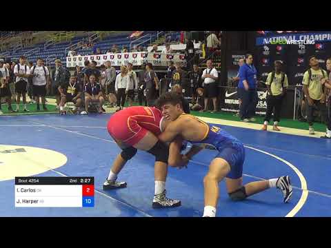 2018 USMC-USAW Cadet & Junior FS Nationals/Junior 160 Round Of 128 - Ian Carlos (OR) Vs. Jalin Har