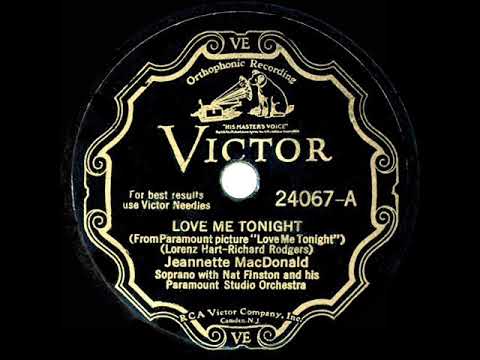 1932 Jeanette MacDonald - Love Me Tonight