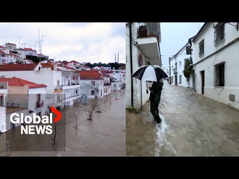 "Very scared": Storm Leo hits Spain and Portugal, forces evacuations