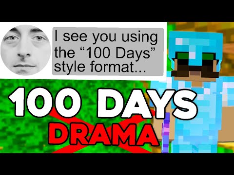 I might get SUED for 100 Days Minecraft.. [LukeTheNotable Drama]
