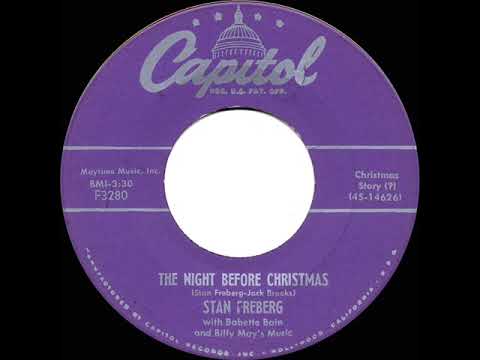 1955 Stan Freberg - The Night Before Christmas (with Babette Bain)