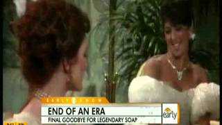 ATWT FINAL CAST PHOTO SHOOT, INTERVIEWS Carly Jack Molly As World Turns Julianne Moore Lesli Kay B&B