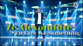 THE VOICE BRASIL +60 -Zé Alexanddre (AUDIO) You Give Me Something