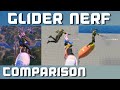 Pay to Win Fortnite Glider is Back...& it Sucks (Animation Nerf Comparison) [Old/New/Bombs Away]