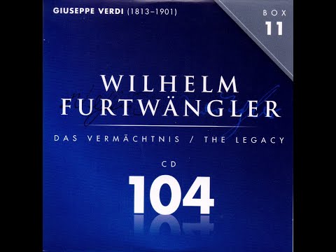 Furtwängler, condutor   CD104   Verdi Otello