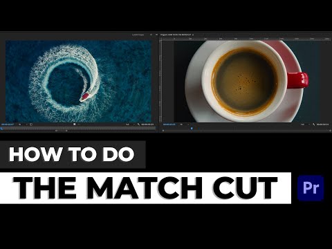 MATCH CUT TRANSITION examples in Adobe Premiere Pro