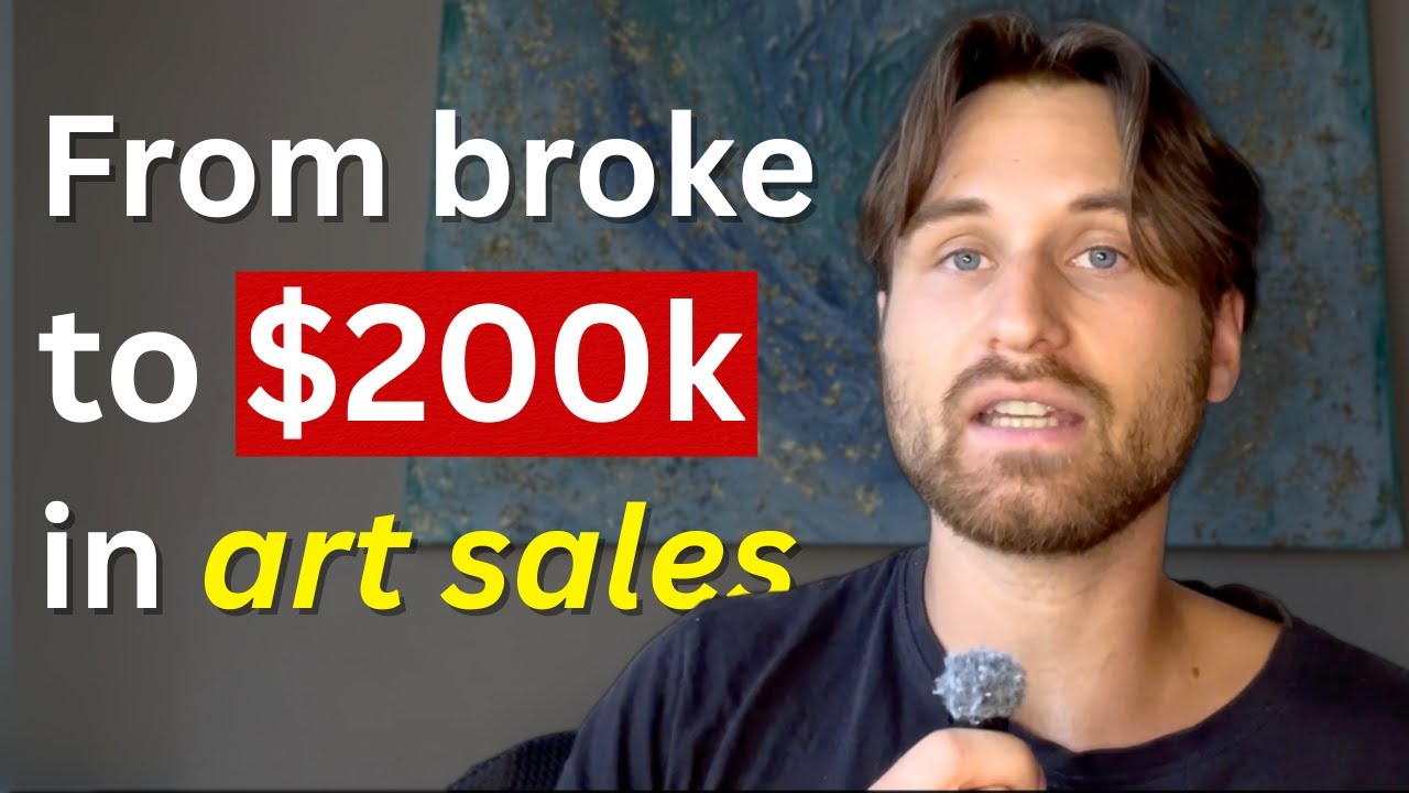How I Quit My Job & Made $200K From My Art
