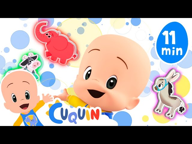 Vídeo relacionado con CLEO & cuquin - Cuquin y los Huevos Sorpresa, Muñeco de Vinilo con 3 Huevos Sorpresa con 3 Animalitos Dentro y 1 Mochila Textil, Figura de 20 cm Articulada, Oficial de Cuquín, Famosa (CUQ00000)
