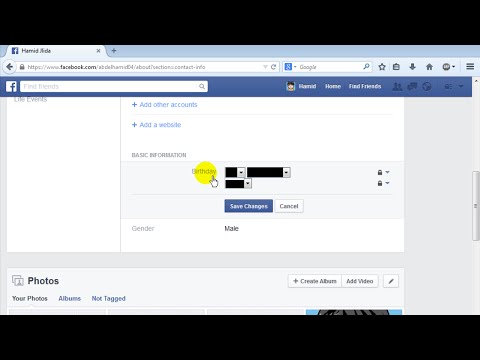 How to Hide Your Birthday on Facebook