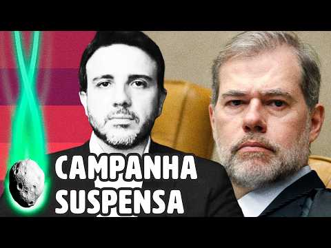 RENAN SANTOS TEM CAMPANHA SUSPENSA PELO TSE | PLANTÃO