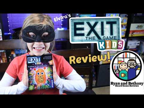 Ryan and Bethany review Exit: The Game - Kids: Riddles in Monsterville!