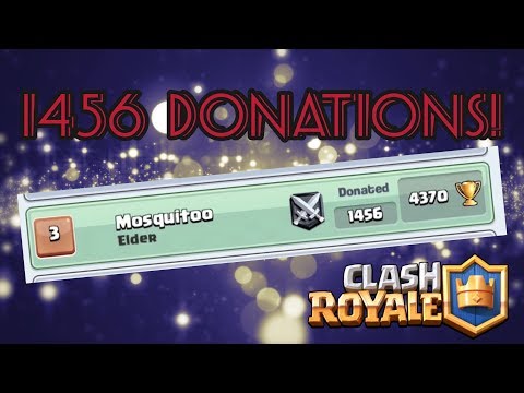 Week Donations Record! | Clash Royale