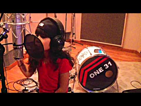 Baby Kaely 6 years old recording new song KOOL KIDZ!!!