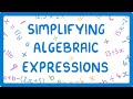 GCSE Maths - How to Simplify Algebraic Expressions  #27