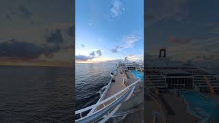 Sunset aboard MSC World Europa 🌅🚢