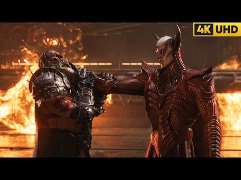 Humans Vs Demons War Fight Scene FULL BATTLE 4K ULTRA HD - Doom The Dark Ages 2025