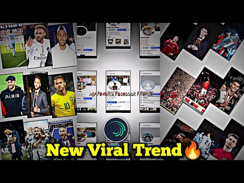 My Favourite Facebook Friends Trend🔥 | Photo Collection Viral Video Editing || New Tiktok Trend