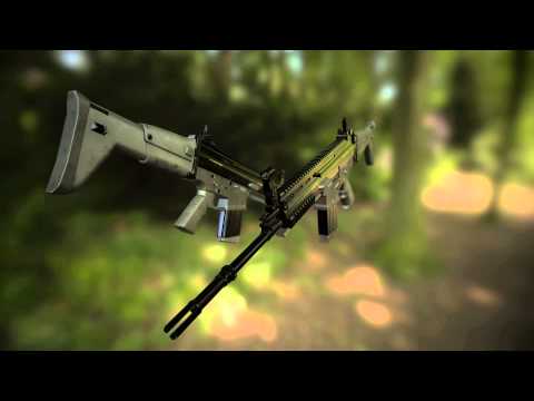 The Ironbelly SCAR Rifle LPT Turntable