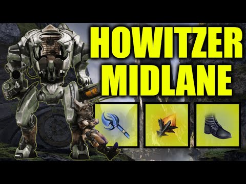 Obelisk Damage is Broken Late Game, Howitzer Midlane - Predecessor