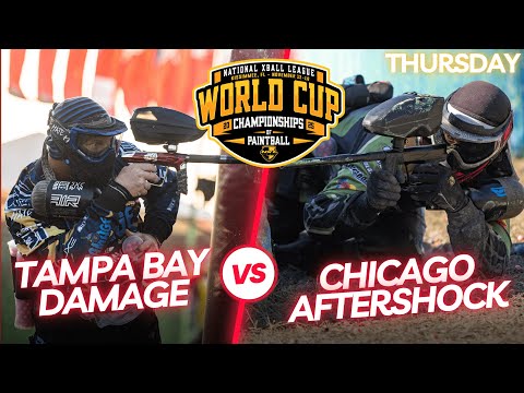 Tampa Bay Damage vs Chicago Aftershock | NXL World Cup - Thursday, Nov 13th, 2025