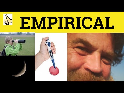 🔵 Empirical - Empirical Meaning - Empirical Examples - Empirical Defined
