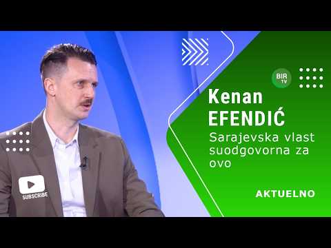 AKTUELNO | Kenan Efendić: Sarajevska vlast se sprda sa Dodikom jer je ona suodgovorna za ovo