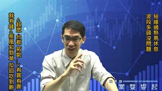 【掌聲響起】#賴昇楷 0707 - 台股在”洗盤或出貨”?二句話形容「後續行情看法及操作訣竅」；有買有賣《台郡、拓凱、晶技…》就有錢布局新強股；《大師兄、眾達》如何看待? (圖)