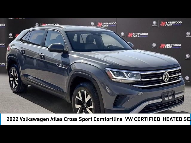 2022 Volkswagen Atlas Cross Sport Comfortline | VW CERTIFIED in Cars & Trucks in Strathcona County