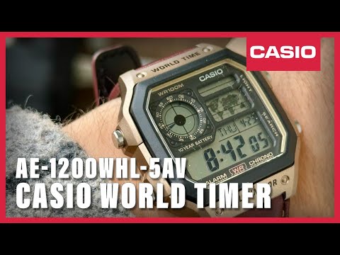 Unboxing The New Casio AE-1200WHL-5AV