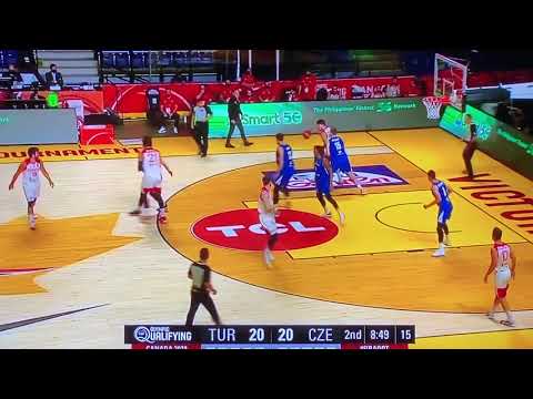 Alperen Sengun Post-Up Spin Left Draw Free Throws