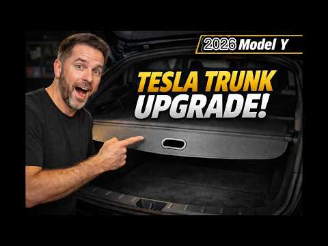 Tesla Model Y Juniper Retractable Cargo Cover Review & Install | EVBASE