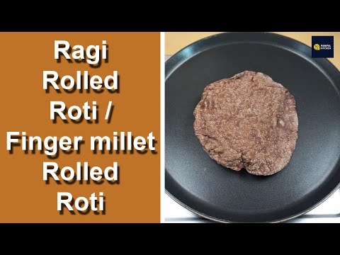 Manilall Roti Roti | Ragi Roti | Immunity Boosting Finger Millet Rolled Roti| # ...