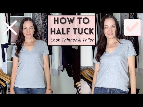 How To French Tuck Your Shirt / Look Taller & Thinner