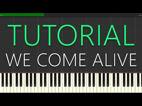 Manse ft. Cornelia Jakobs - We Come Alive (Piano Tutorial) + MIDI Free Download