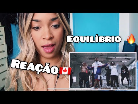 Gringa reage a Krawk ft. Kant - Equilíbrio