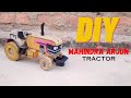 How To Make RC Mahindra Arjun Tractor With Hydraulic Trolley From Cardboard And Homemade DIY
