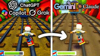 5 AIs WORK TOGETHER to Make Subway Surfers From Scratch