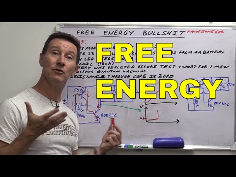 EEVblog #708 - Free Energy Overunity BULLSHIT!